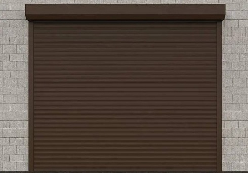 Рольставни для гаража (рулонные ворота) Алютех Trend с алюминиевым профилем PD/77 с доставкой в Белореченске 