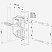 Заказать Замок крупный декоративный накладной  Locinox (Бельгия) LAKQ4040 H2L — на кованую калитку в Белореченске